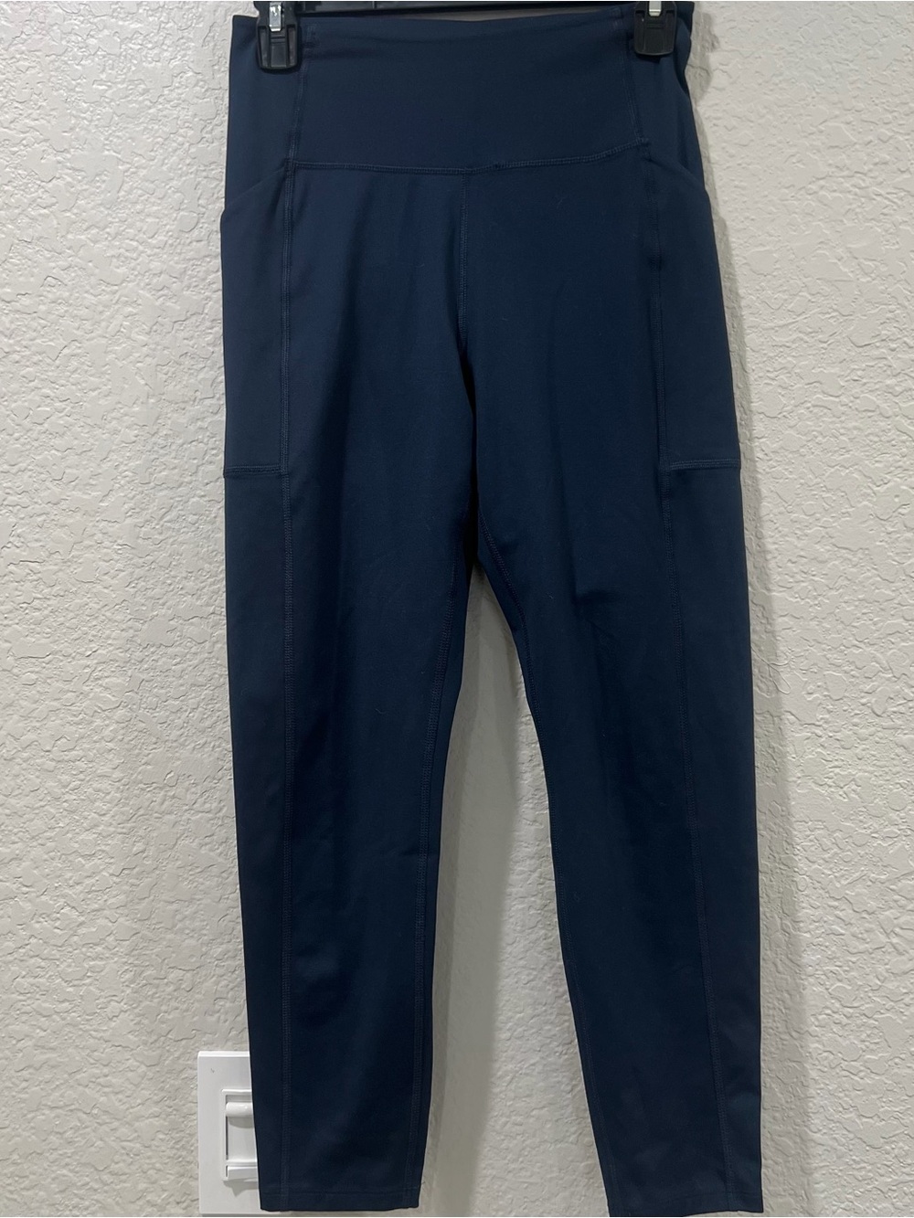 Girlfriend Collective Navy Pocket Legging Size Medium